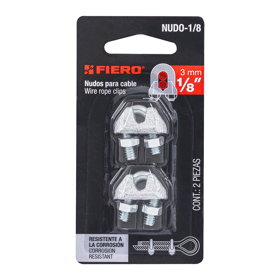 Nudos Para Cables 1/8 Truper Cod. 44082 1