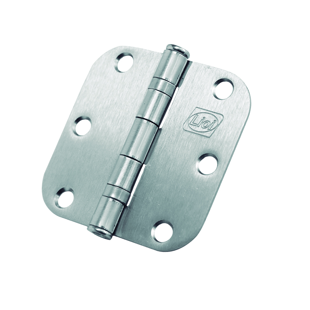 Bisagra 3 X 3 Niquelada Redonda (Par) 1