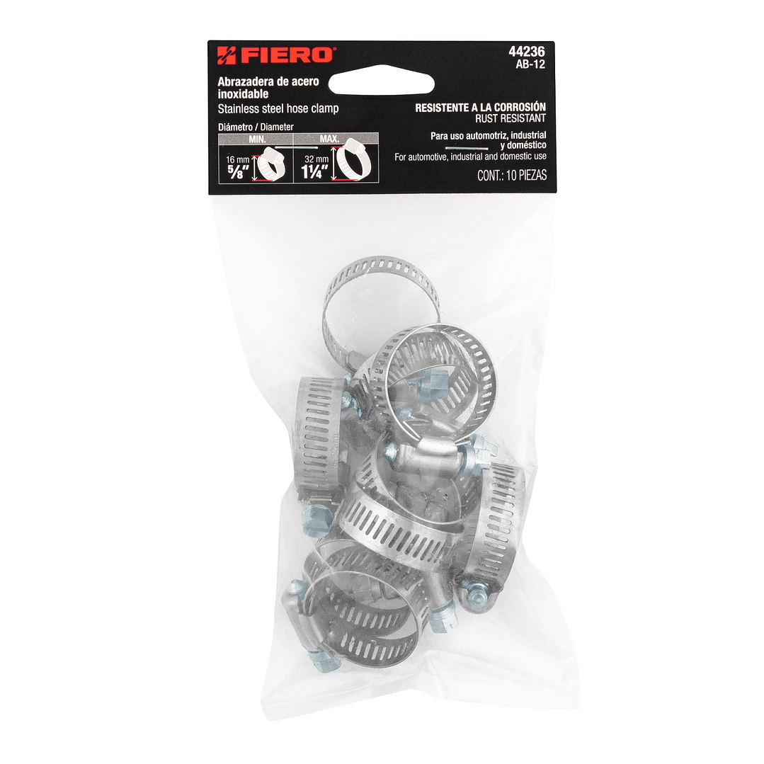 Abrazadera Metal 5/8 - 1 1/4 16mm-32mm Truper Cod. 44236 1