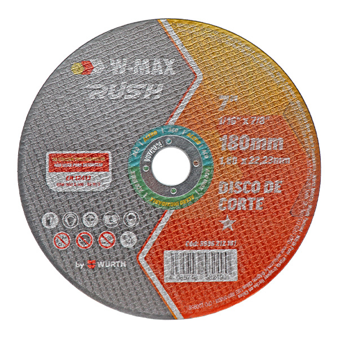 Disco Corte Metal 9 Wurth 1