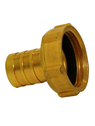 Union Llave Bronce 3/4 Hi
