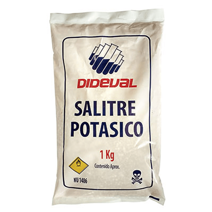 Salitre Potasico 1 Kg. Dideval 1