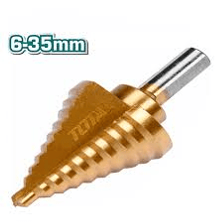 Broca Escalonada 6-35mm Total 1