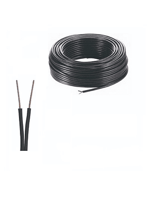 Paralelo Negro 2 X 20 Awg X 1m