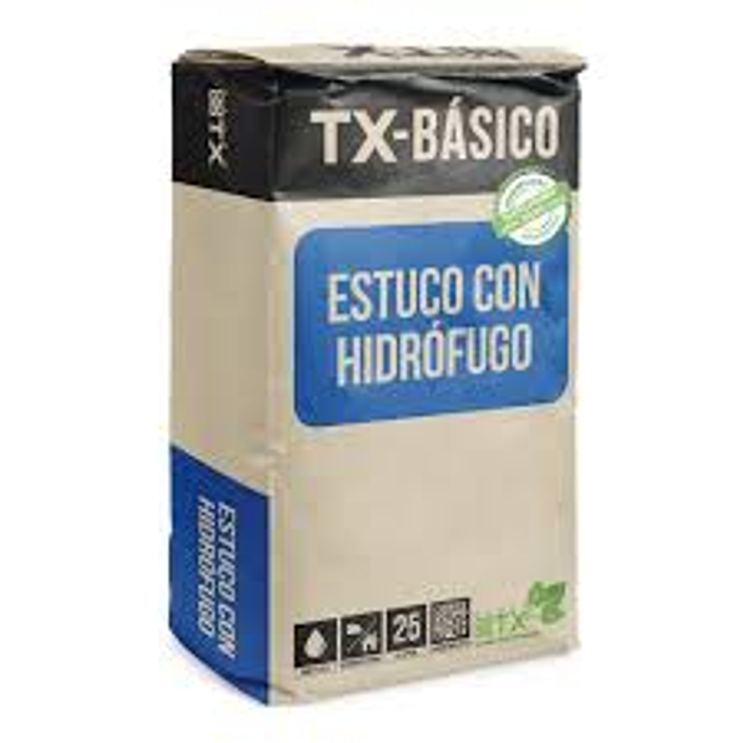 Mortero Estuco Interior - Exterior Hidrofugo 25kg. 1