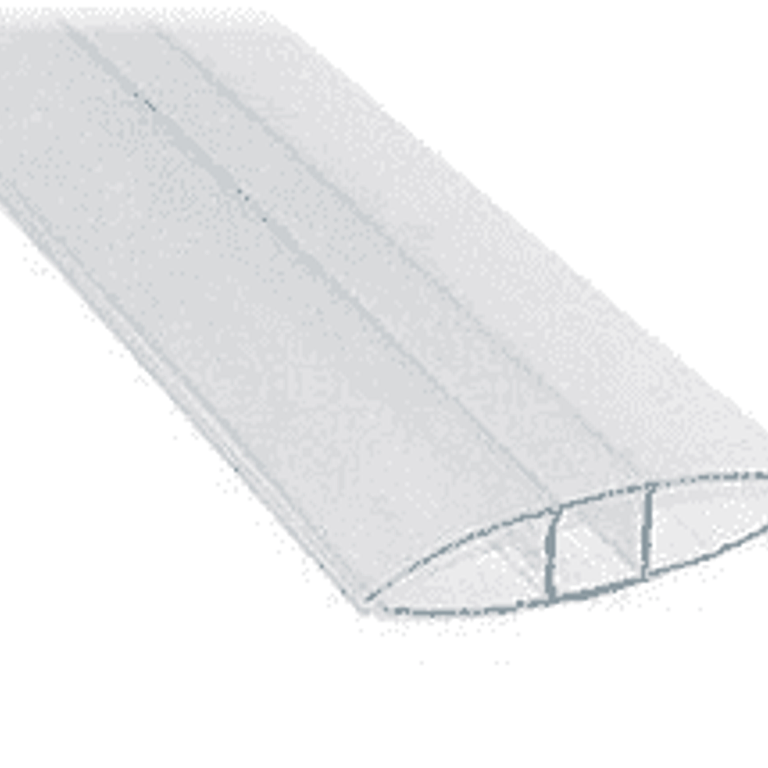 Perfil H 290mm X 4-6mm Policarbonato 3mt 1