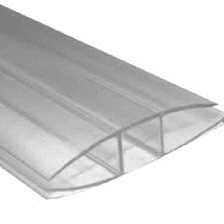 Perfil H 290mm X 8-10mm Policarbonato 3mt 1