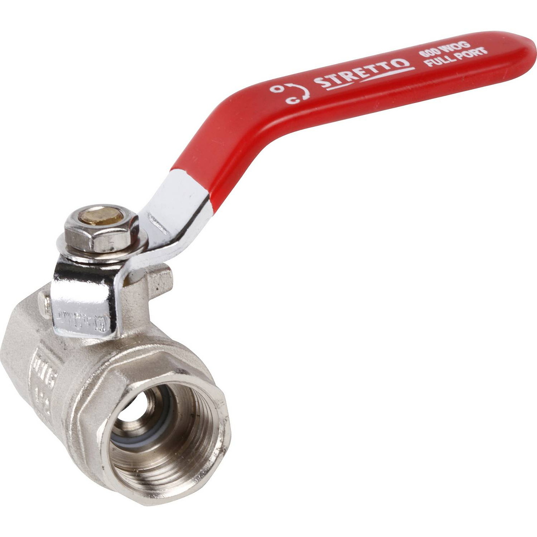 Llave Paso Bola 1/2 Metal Stretto 1