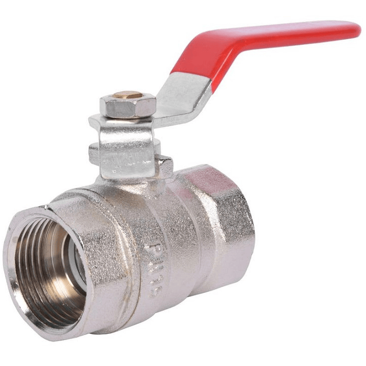 Llave Paso Bola Metal 1 1/2 1