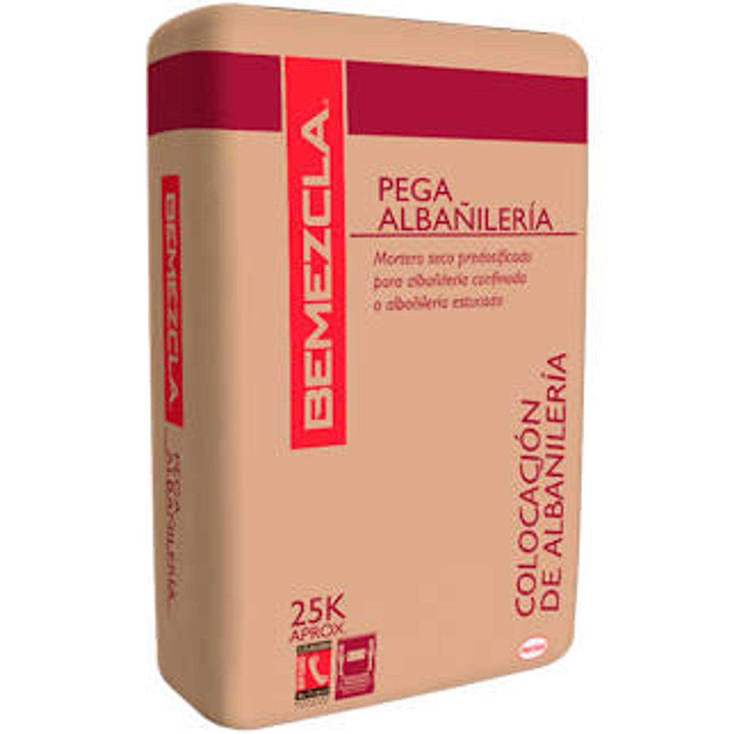 Mortero Pega Ladrillo 25 Kg