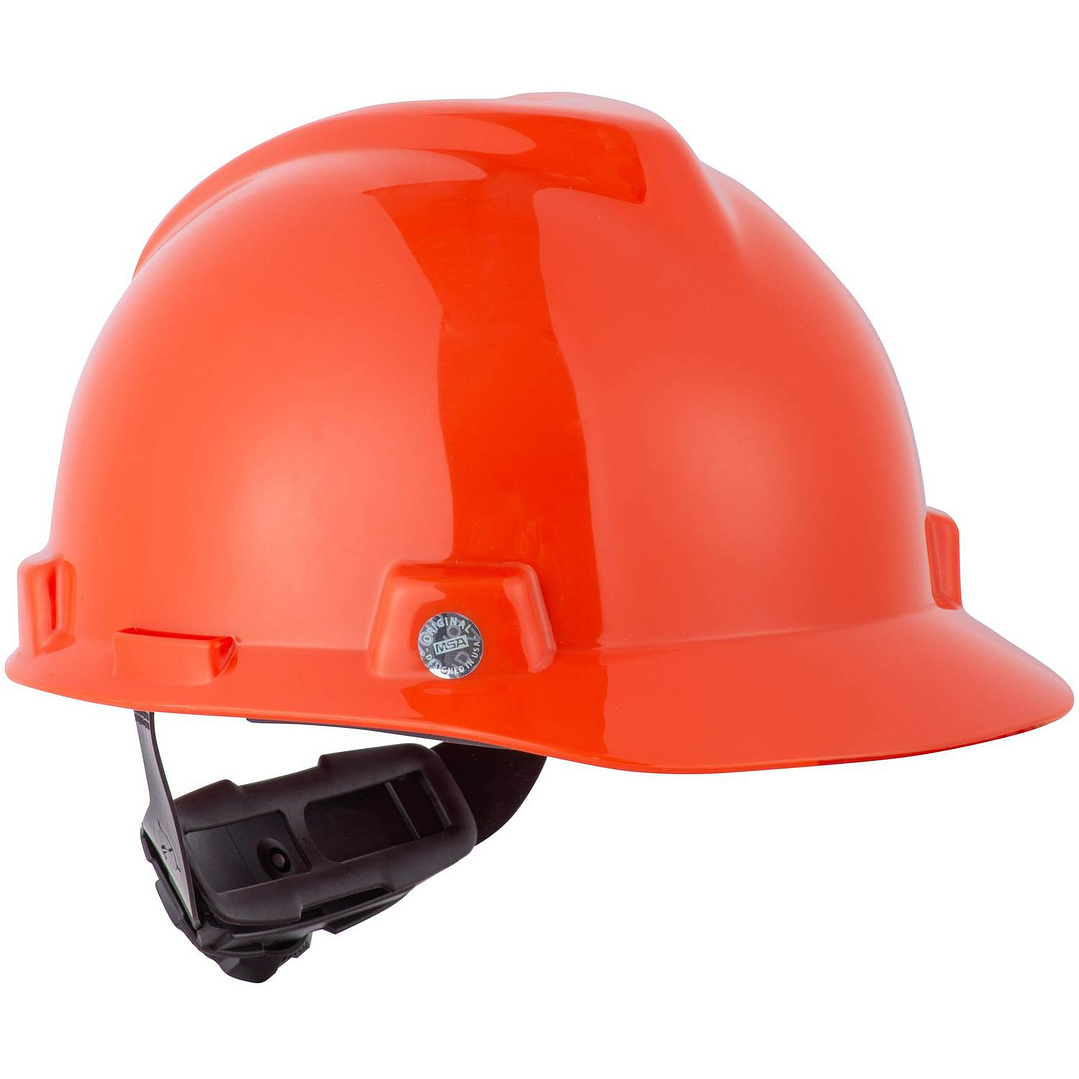 Casco Seguridad Naranjo 1