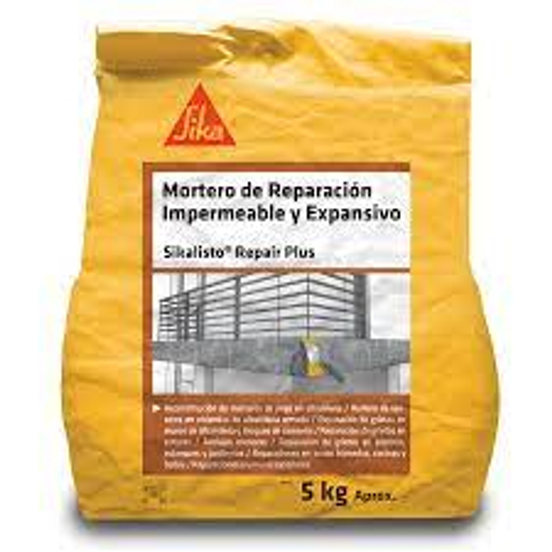 Mortero Sikalisto Plus 5 Kg. 1