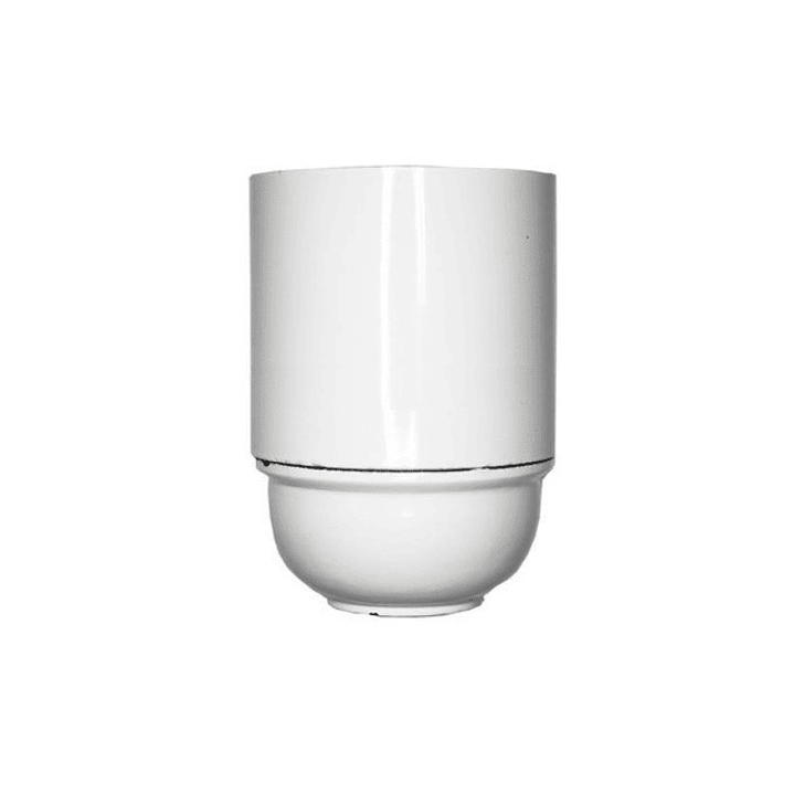 Portalampara Bakelit Mec Blanco 1