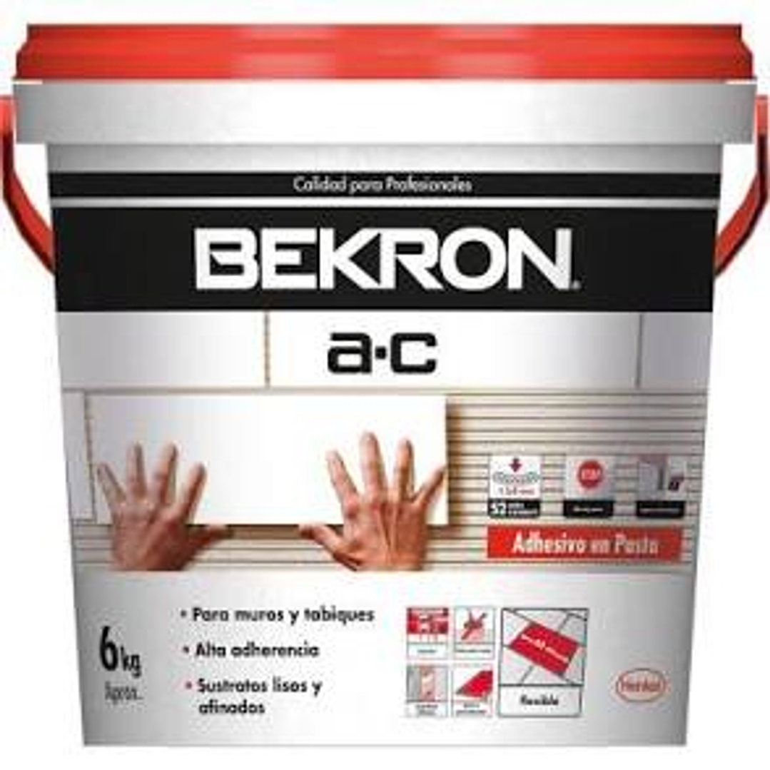 Adhesivo Bekron Ac 6kg Pasta 1