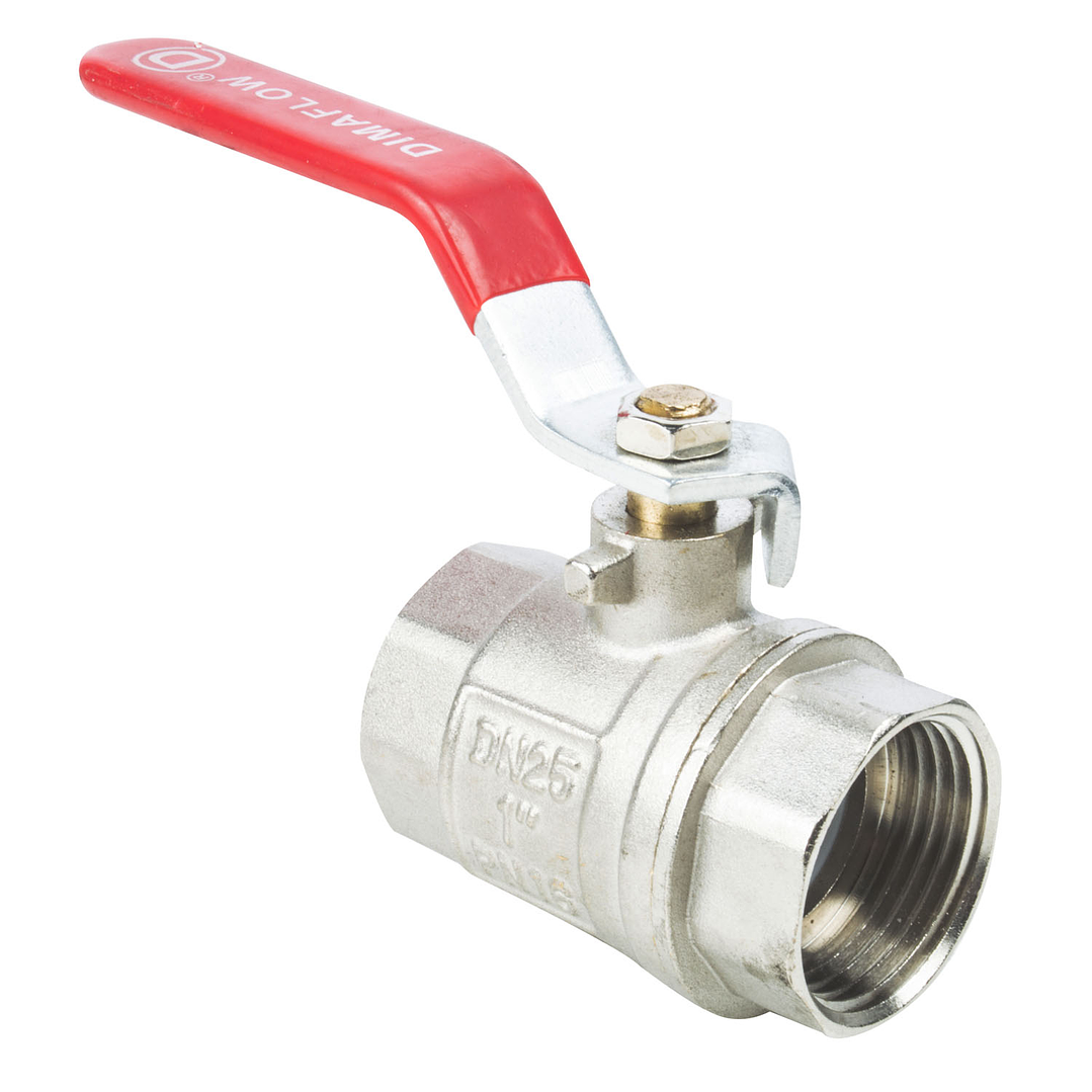 Llave Paso Bola Metal 1/2 1