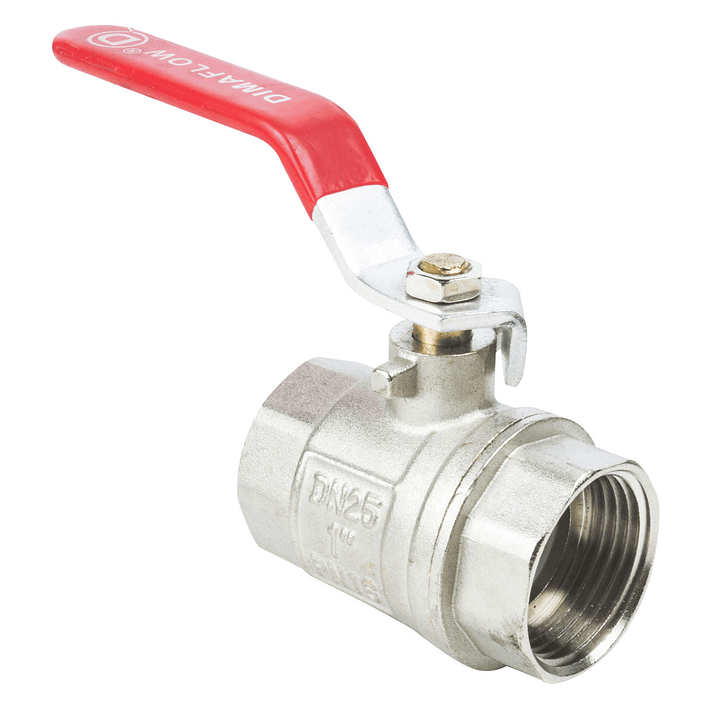 Llave Paso Bola Metal 1/2 1