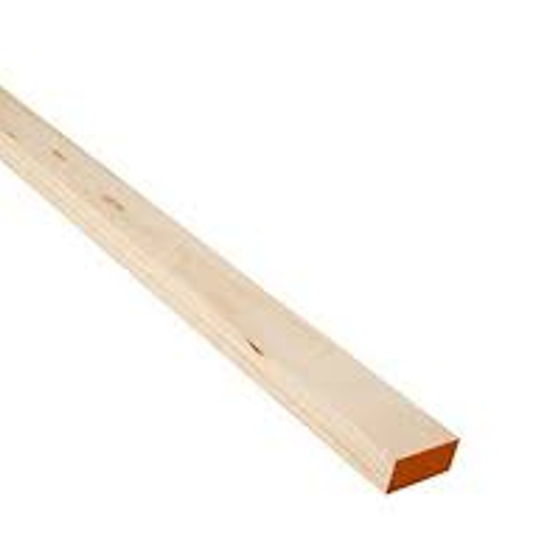 Madera Pino Cepillado 1 X 2 X 3.2 Mt 1