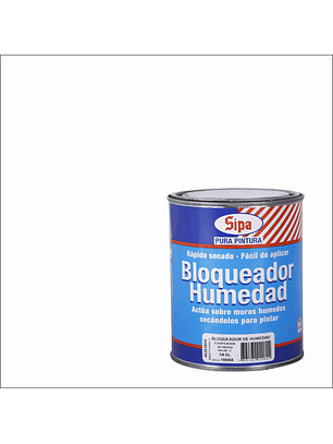 Bloqueador De Humedad 1/4 Gl Sipa
