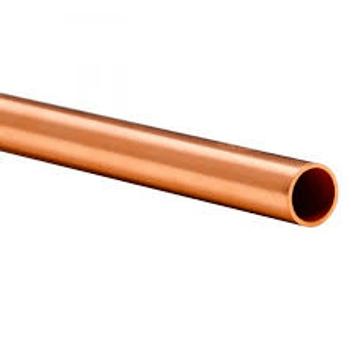 Cañeria Cobre (Gas) 3/8 Tipo L X 1mt 1