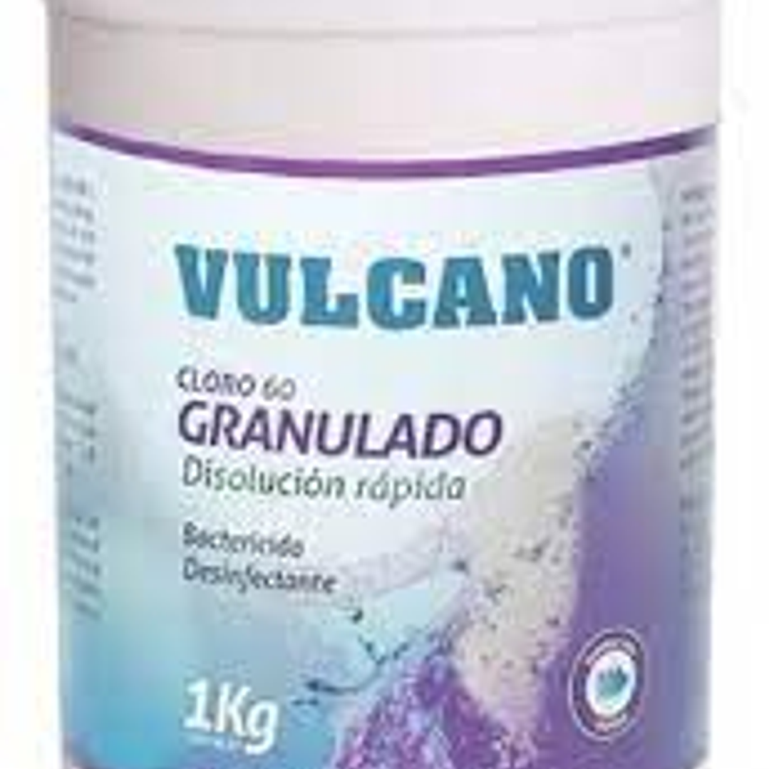 Cloro Granulado 1kg Vulcano 1