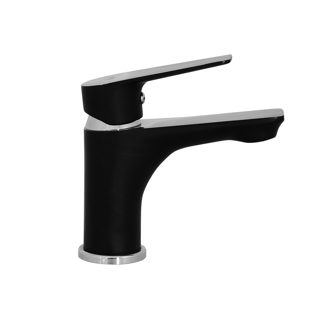 Llave Lavatorio Duo Nero Fas 1