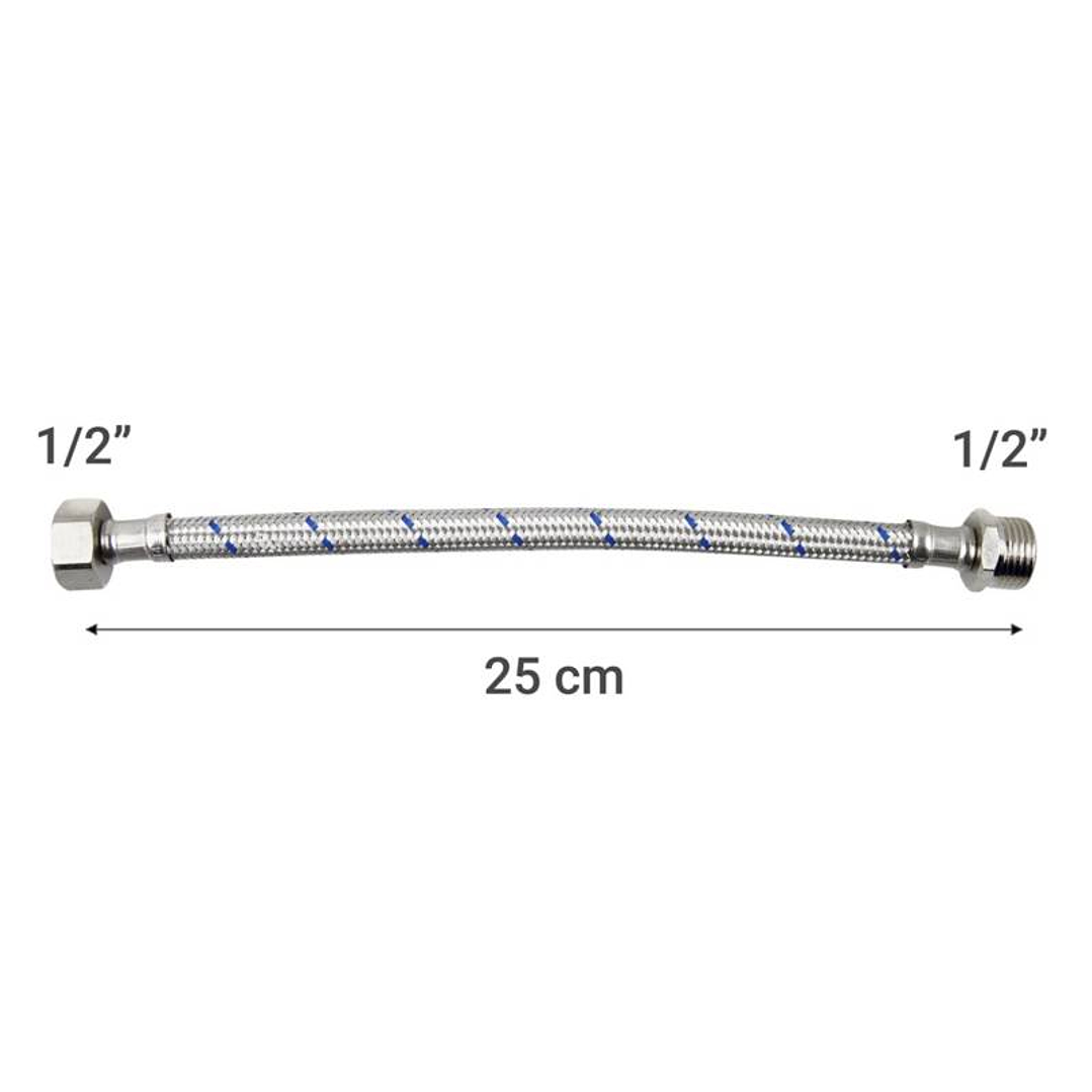 Flexible Agua 1/2 He-Hi 25cm Stretto 1