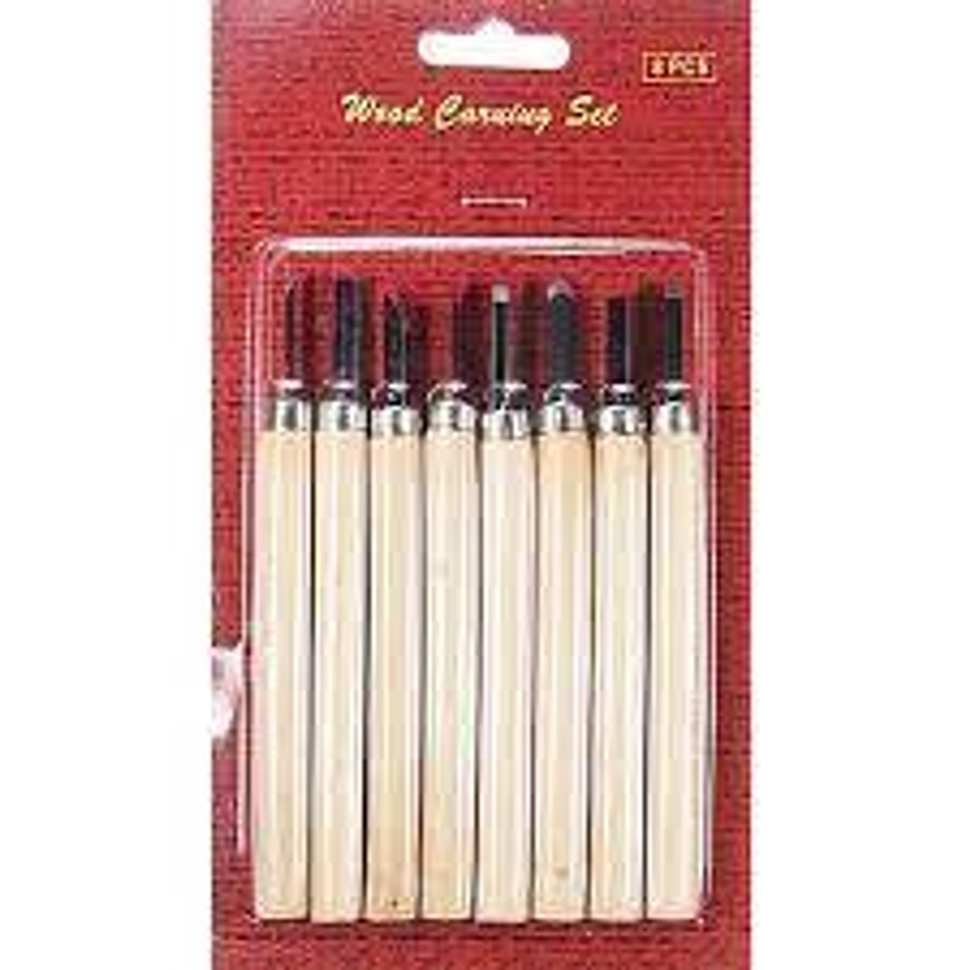 Gubia Juego P/Tallar 8 Pzas 1