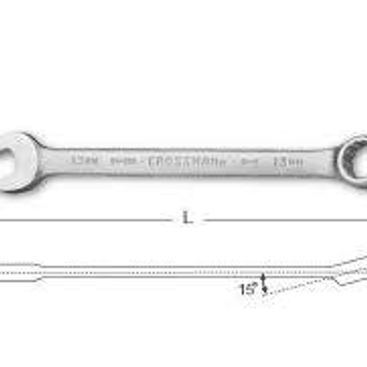 Llave Punta Corona 23mm 1
