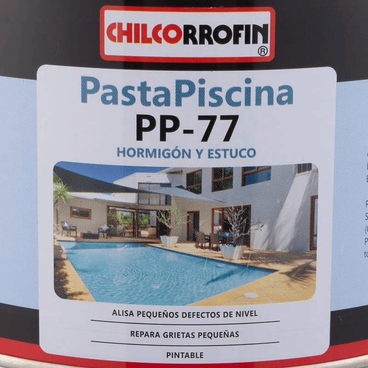 Pasta Piscina Pp-77 Blanca 7kg 1