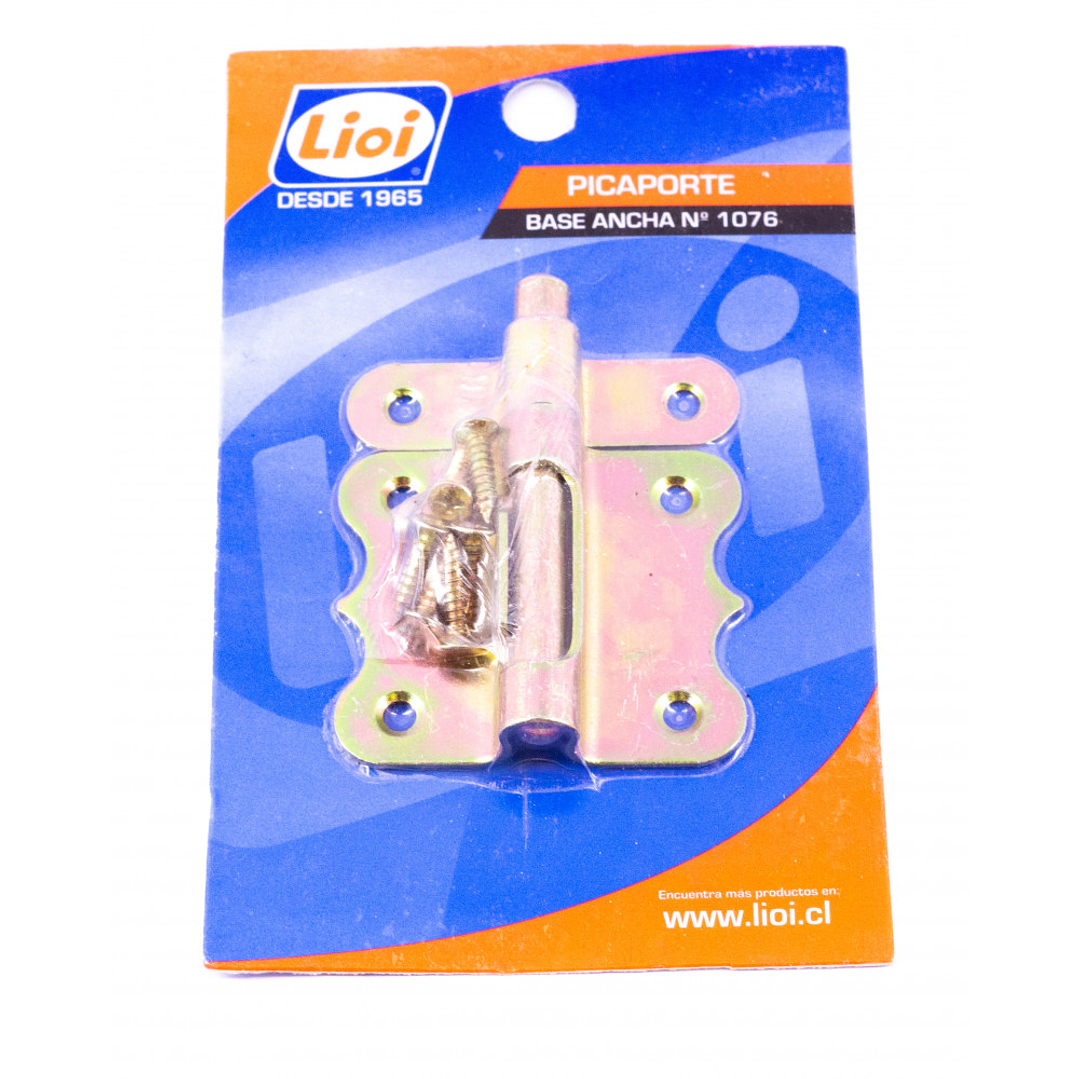 Picaporte 3 (Pestillo) Base Ancha Lioi Cod. 60260 1