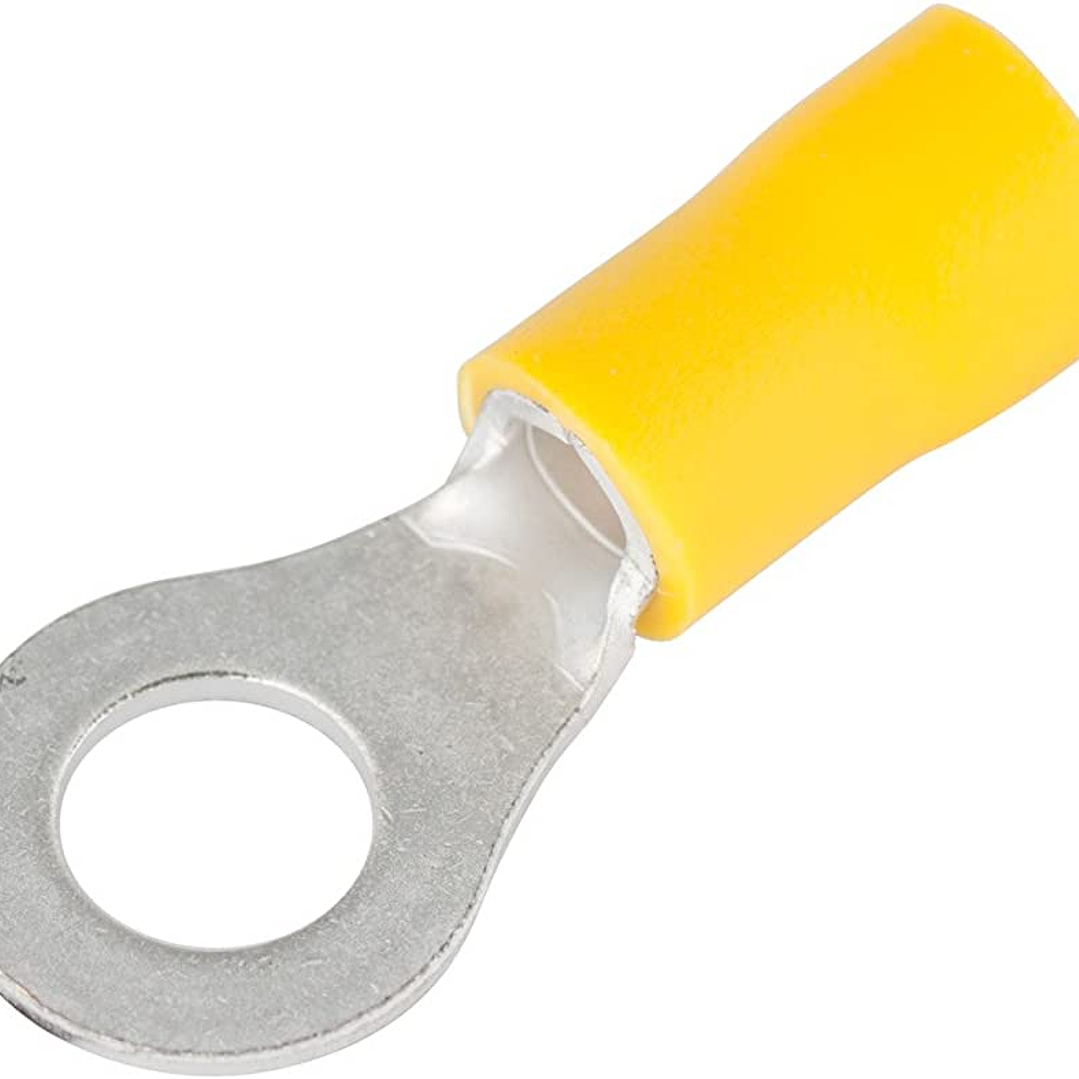 Terminal Anillo 53mm Electrico Amarillo Ojo 1