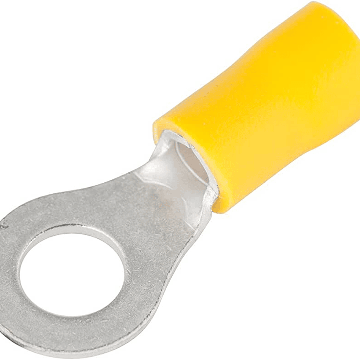 Terminal Anillo 53mm Electrico Amarillo Ojo 1