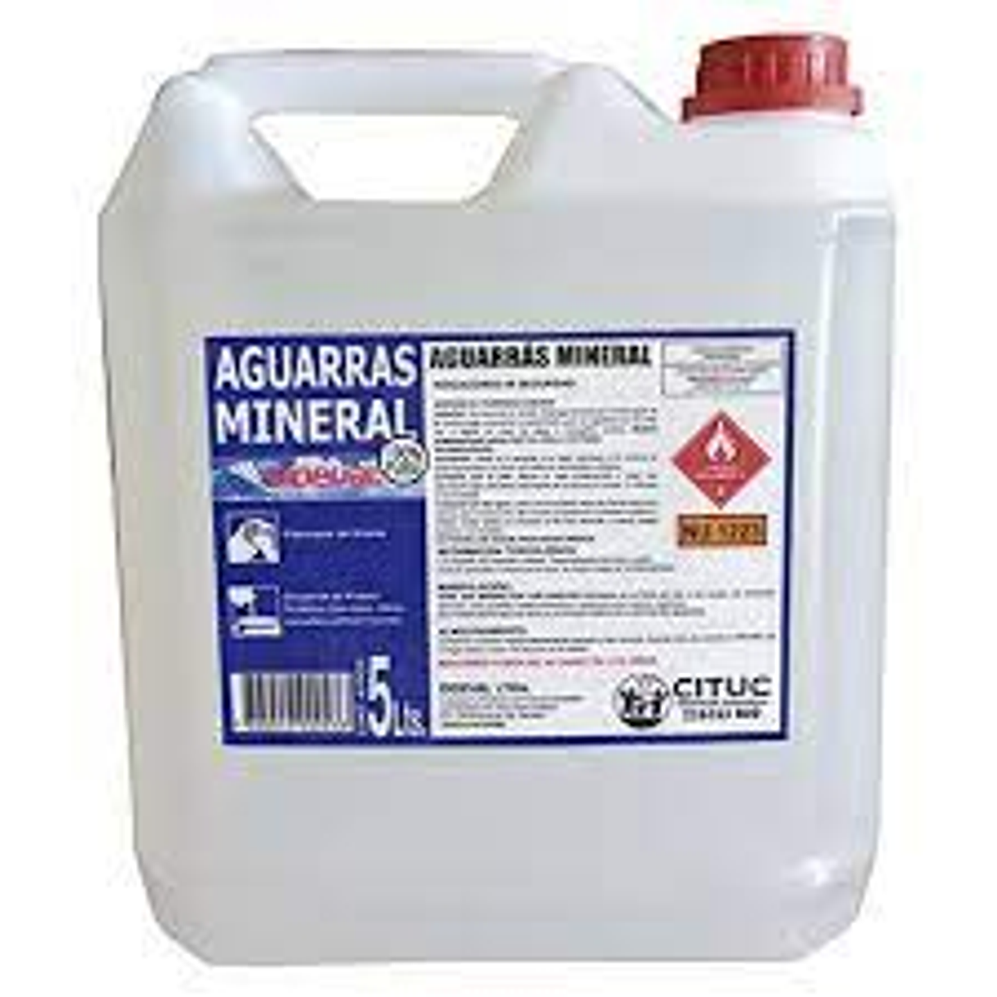 Aguarras Mineral 5 Lt Dideval