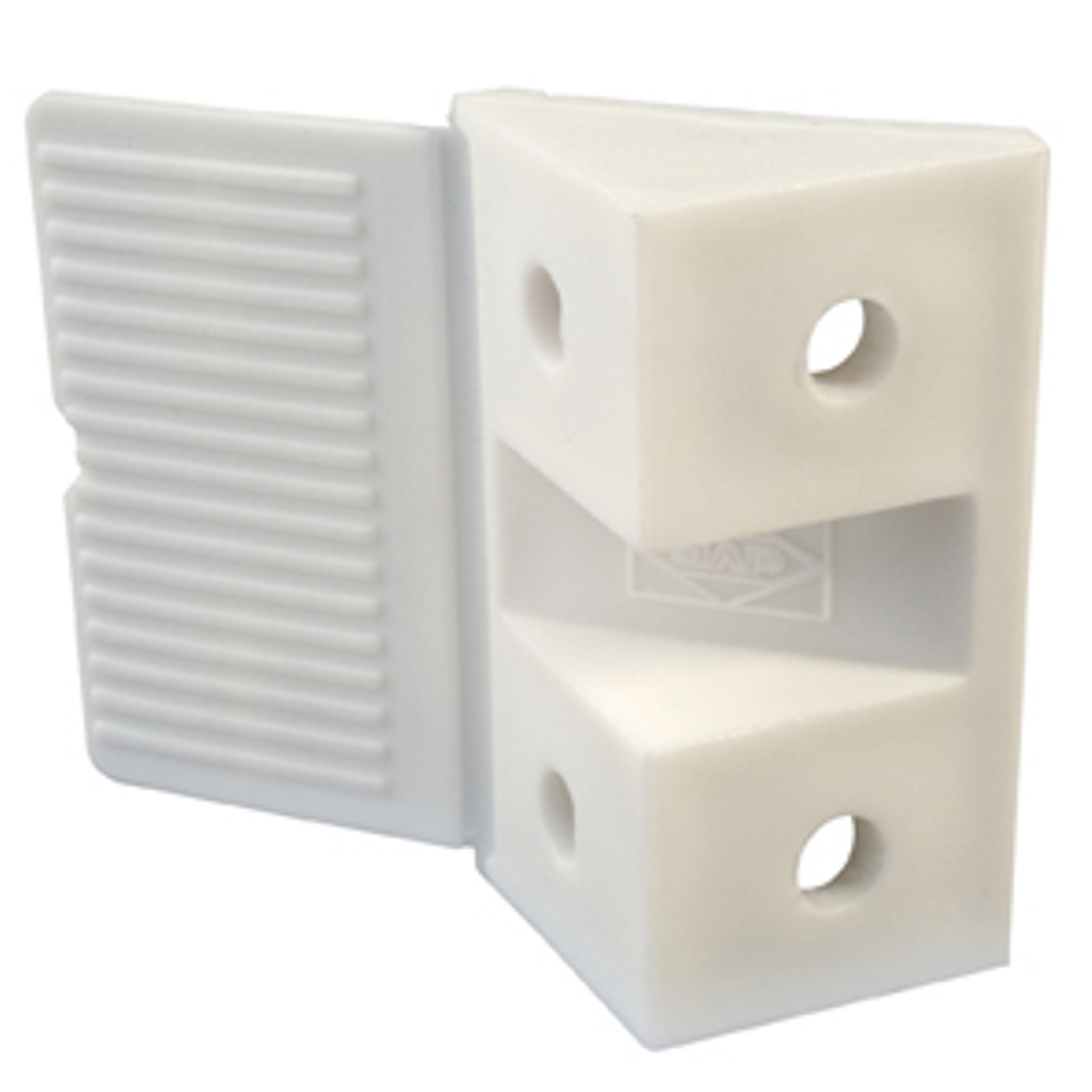 Escuadra Triangular Doble Blanco 1