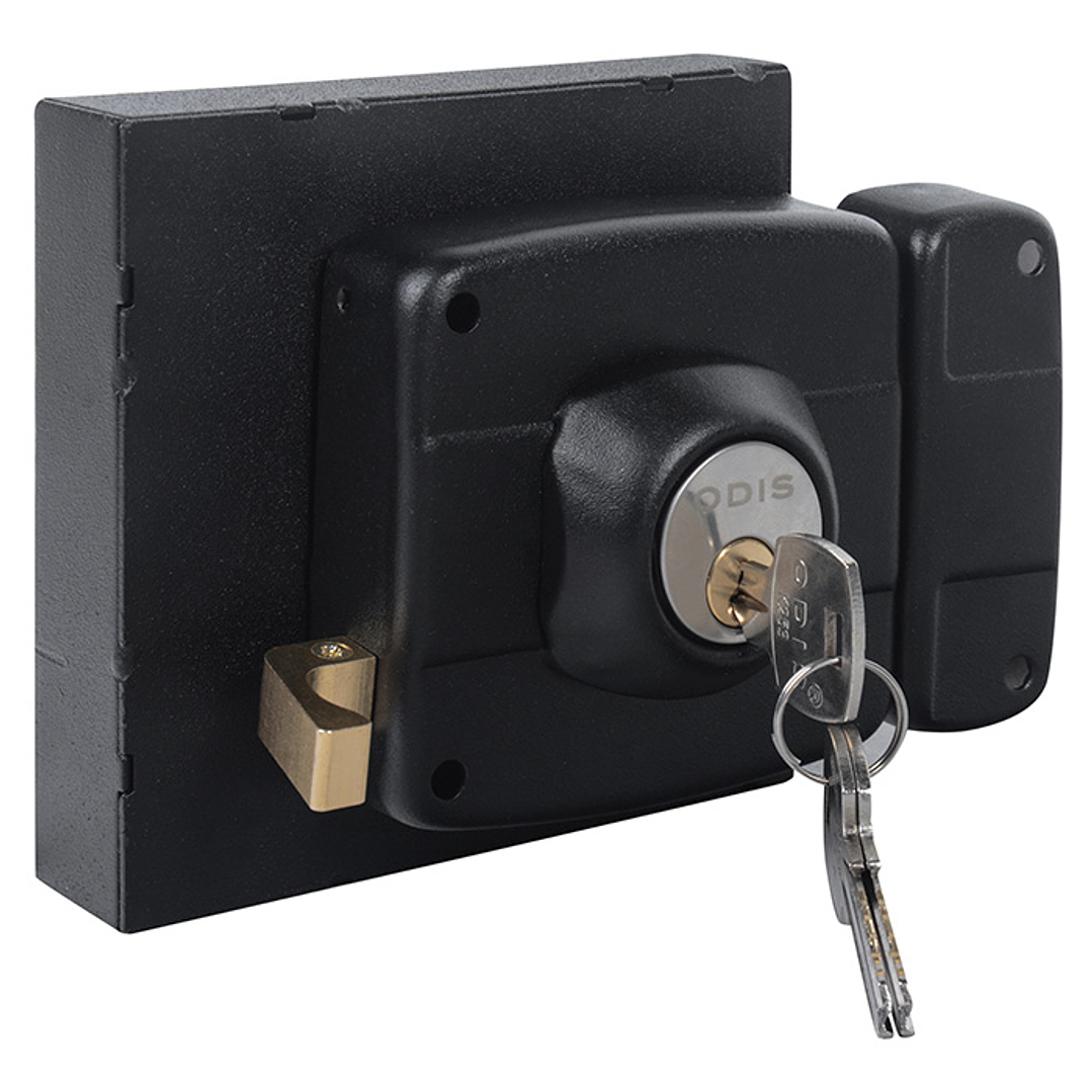 Cerradura Sobreponer Mod. 323 Reja Y Portones C/Caja Odis 1
