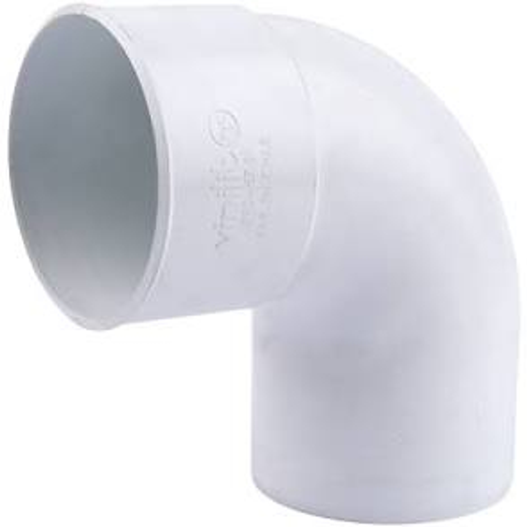 Codo Canaleta Blanco 87,5 1