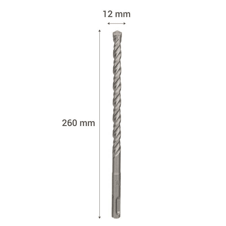 Broca Sds Plus 12 X 260mm 1