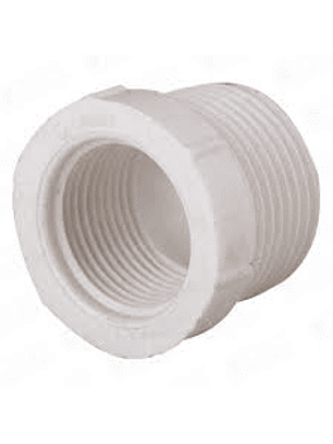 Buge Pvc Pre 1/2 He X 3/4 Hi
