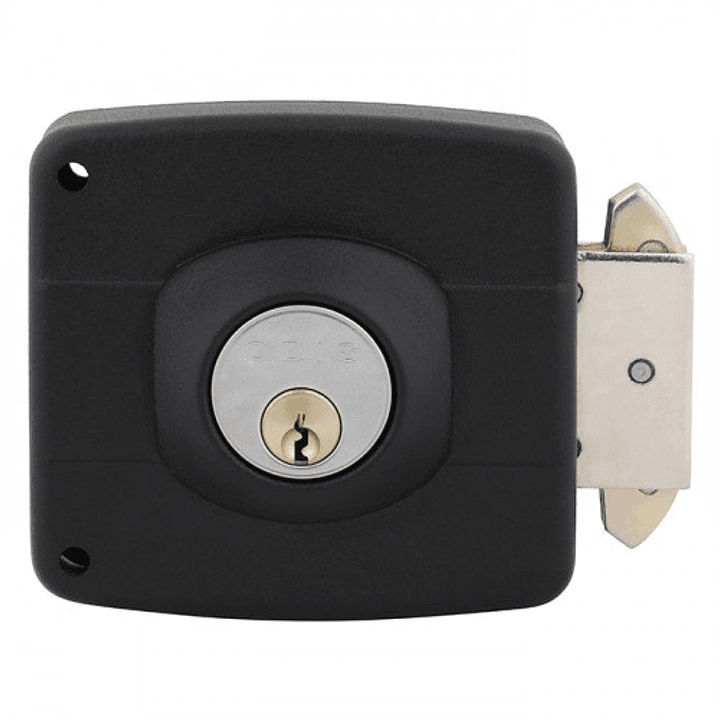 Cerradura Sobreponer Puerta Y Portones Corredera Odis 391 Negra 1