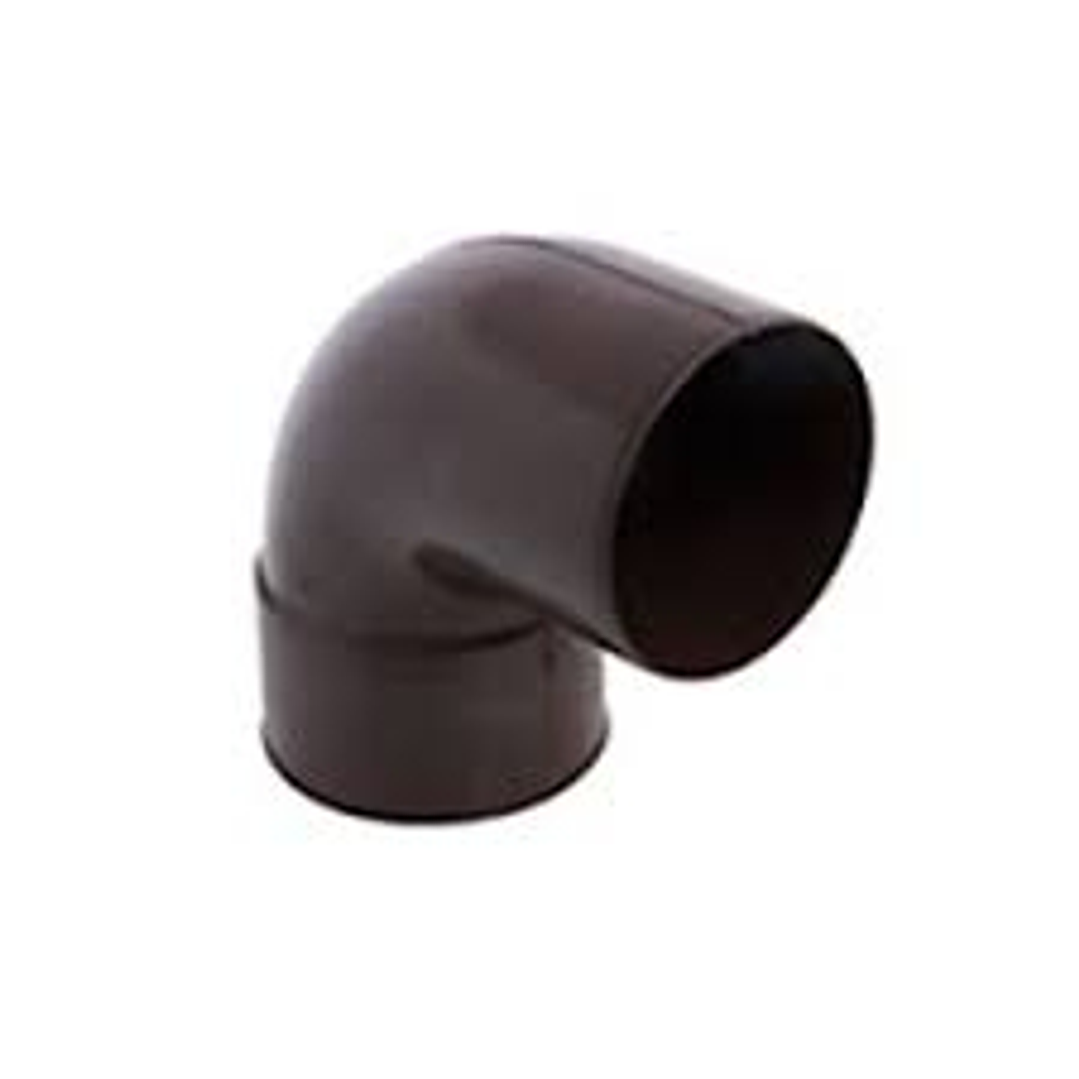 Codo Canaleta Marron 87.5 1