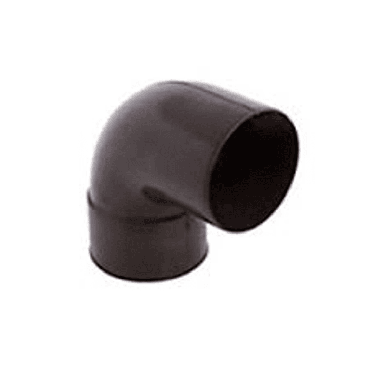 Codo Canaleta Marron 87.5 1