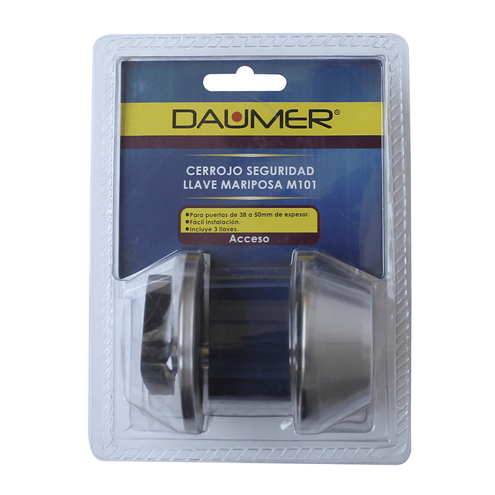 Cerrojo Llave - Mariposa Daumer M101 1