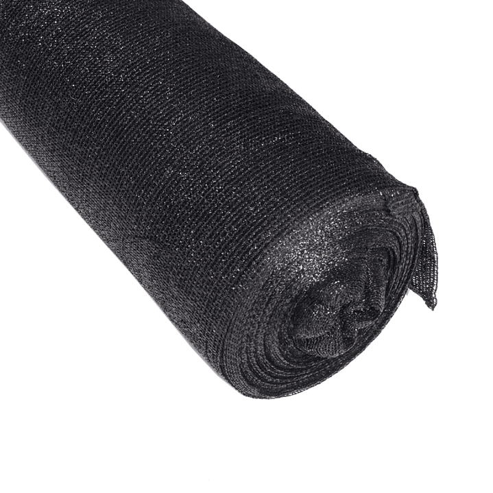 Malla Raschel Doble Negro 80% X 1mt 1