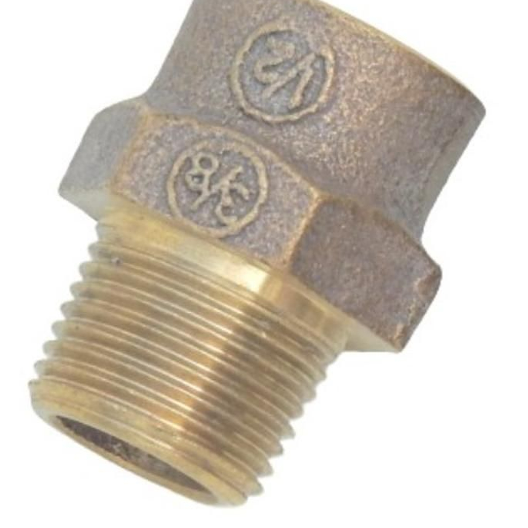 Terminal Bronce 1/2 So X 3/8 He 1