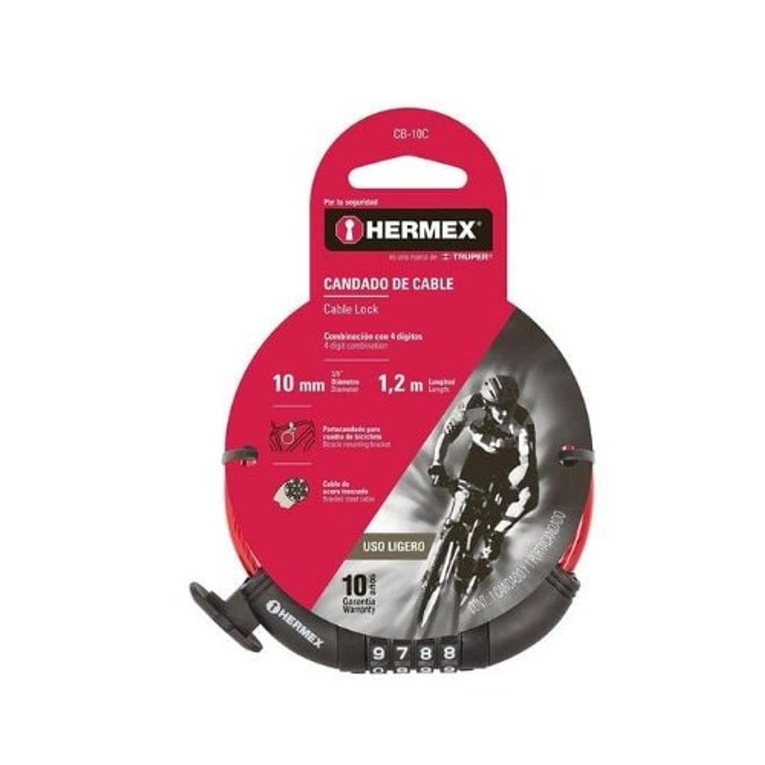 Candado Bicicleta 10 Mm 1