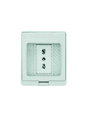 Caja Interperie Lexo Toma Corriente Simple 16a