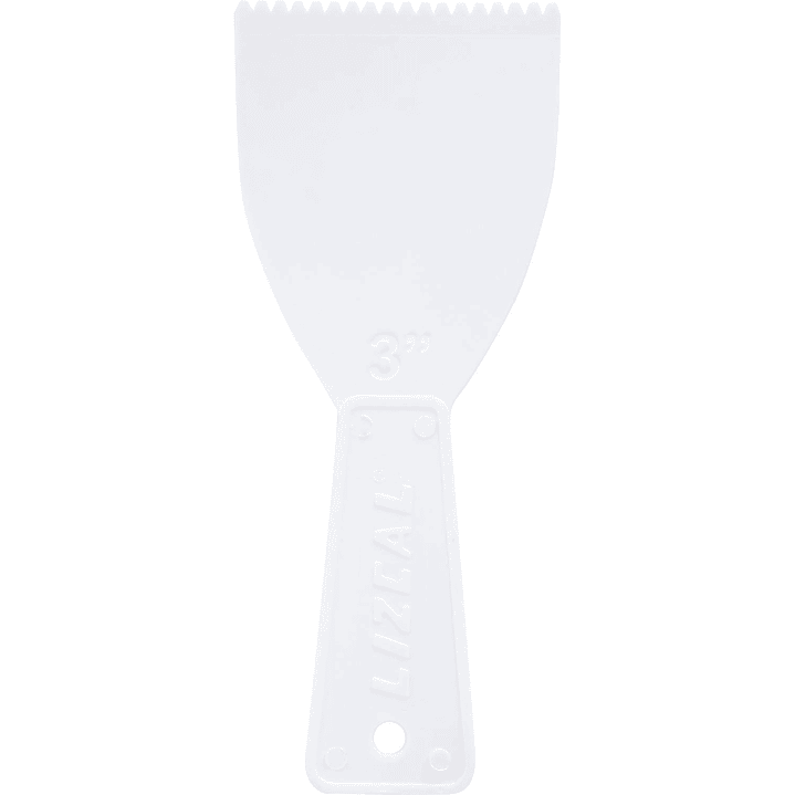 Espatula Plástica Dentada 3 1