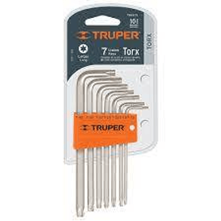 Juego Llave Torx Largas Truper Cod. 15553 1