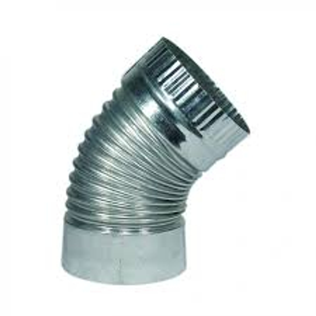 Codo Galvanizado 4,5