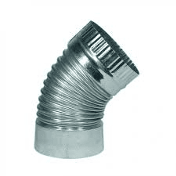 Codo Galvanizado 4,5